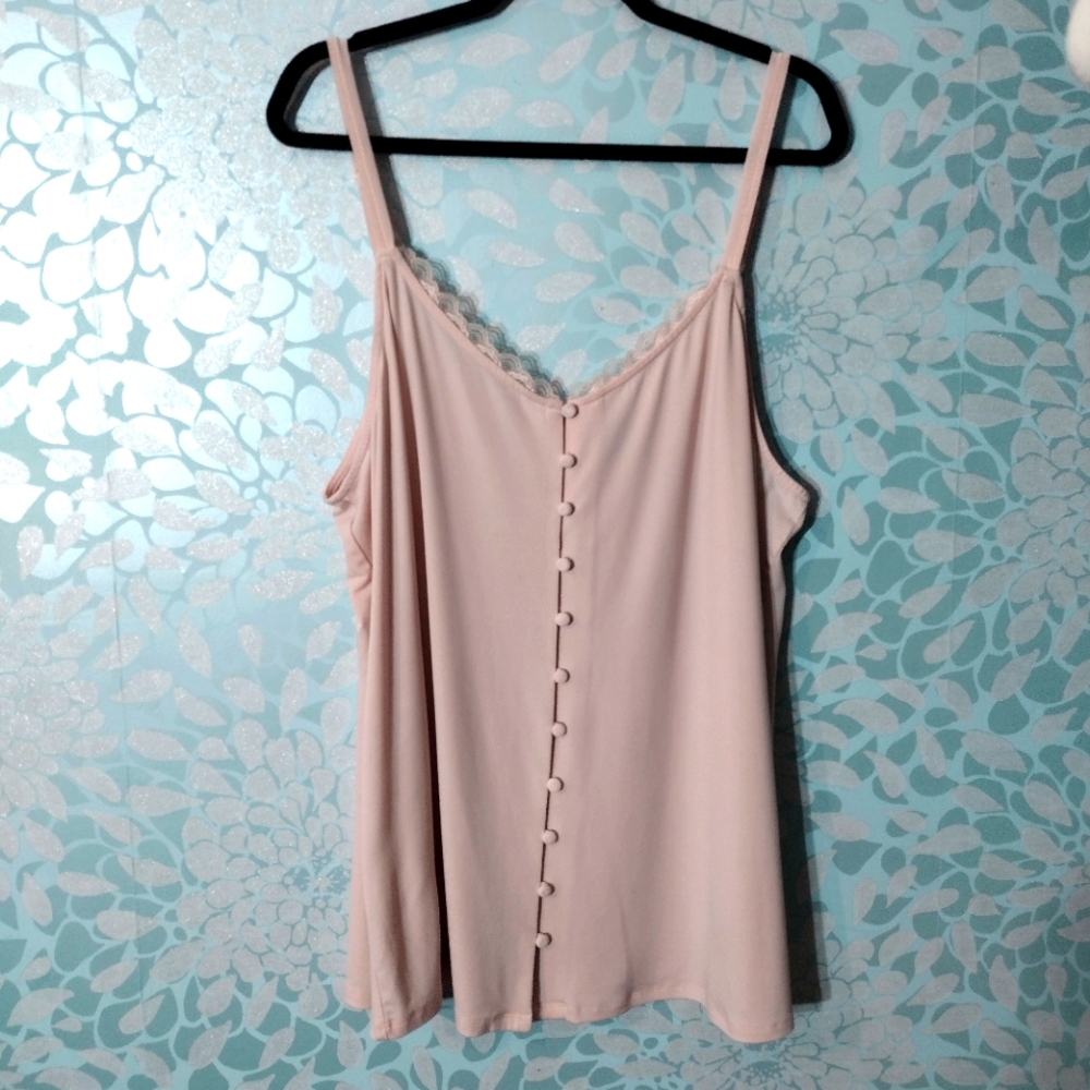 Torrid 3x light pink tank